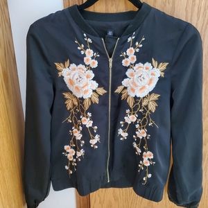 Womens Design Lab Bomber Jacket